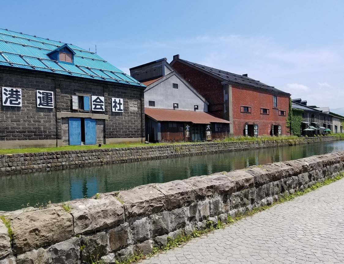 小樽定番の観光地・小樽運河