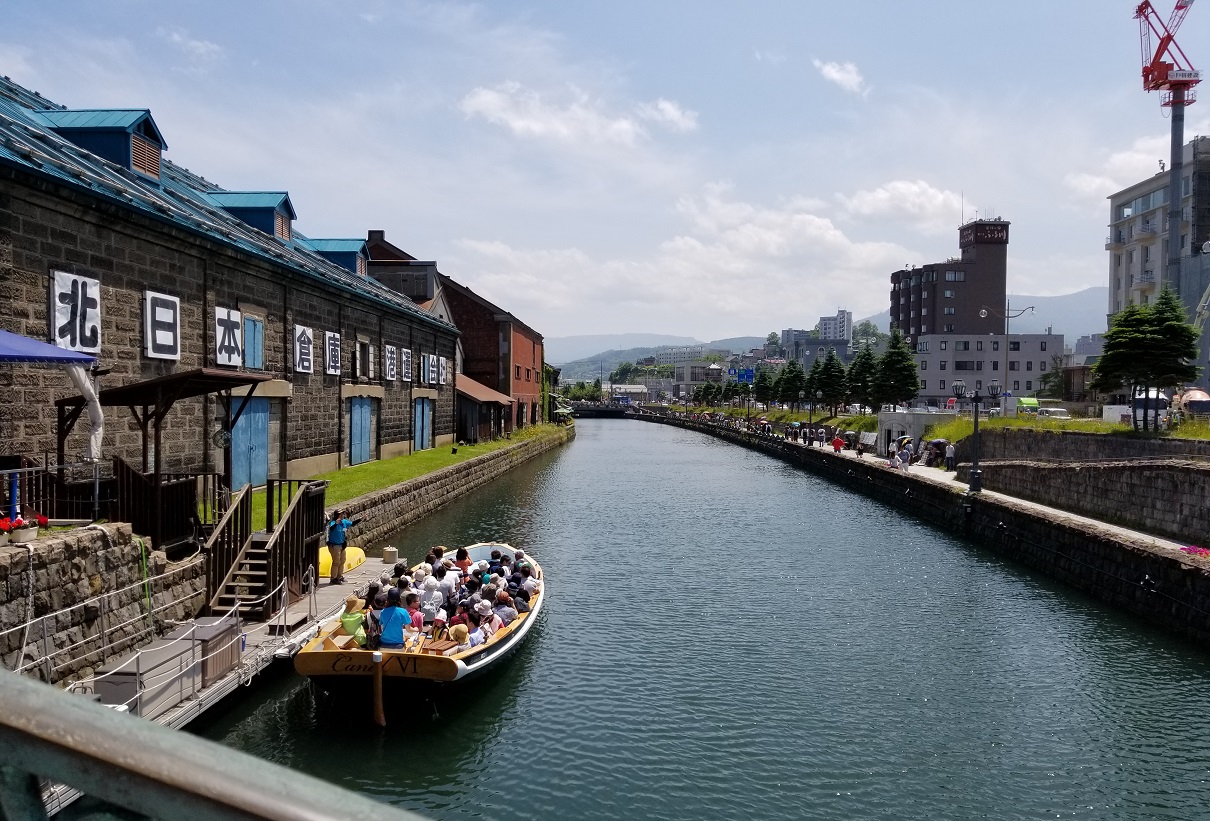 小樽定番の観光地・小樽運河１